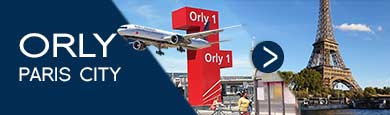  transfers from orly airport to paris centre